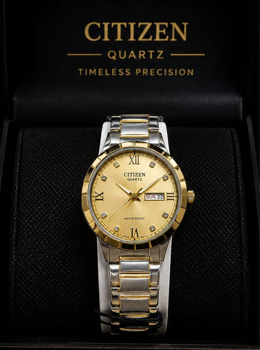 CITIZEN GOLDEN LUXURY WATCH