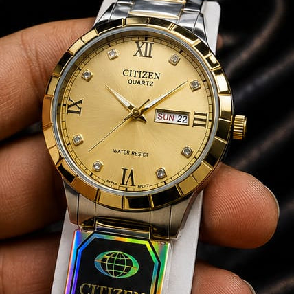 CITIZEN GOLDEN LUXURY WATCH
