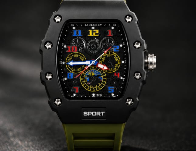 Paul Rry Sport Multi-Color Luxury Watch