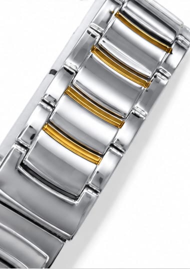 Citizen Men's Two-Tone Quartz Watch with Day & Date Display
